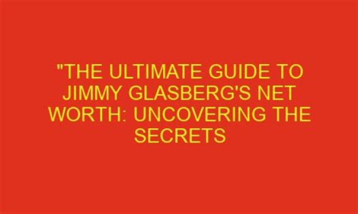 Uncovering The Secrets Behind His Wealth